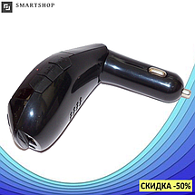 FM трансмітер MOD HZ H20 + BT з пультом, MP3 модулятор, фм модулятор для авто, блютуз модулятор, фото 4