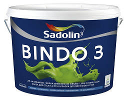 Фарба для стін і стелі Sadolin BINDO 3 ( Садолін Біндо 3) 4,5 л