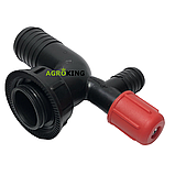 Кран зливний фільтр обприскувача Ø 40 Agroplast (коліно зливний фільтра) AP14KS, фото 2