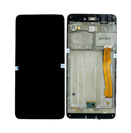 Дисплей + сенсор з передньою панеллю для TP-Link Neffos X1 Max Black (розбирання), фото 1