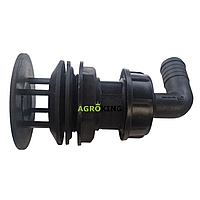 Забірне коліно в бочку обприскувача Агропласт Патрубок всмоктувальний бака обприскувача 25 Agroplast