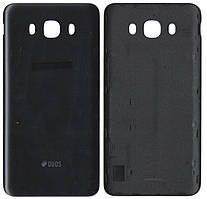 Кришка задня Samsung J710F Galaxy J7 (2016) Чорна оригінал PRC