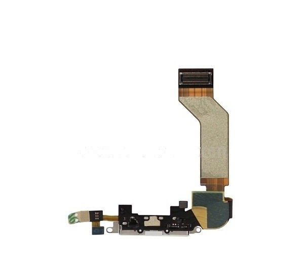 Шлейф зарядки iPhone 4 білий, фото 1