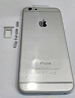 Кришка корпусу для iPhone 6 (4.7") сріблястого кольору оригінал (54)