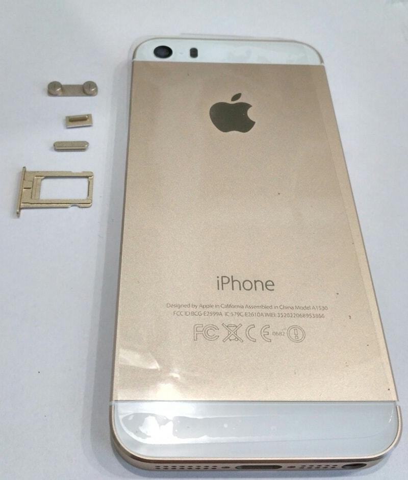 Кришка корпусу для iPhone 5S золотого кольору оригінал (54), фото 1