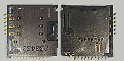 Роз'єм для SIM карти і пам'яті LG GD310 / GD580 / KF350