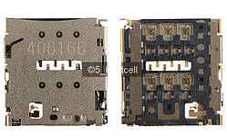 Роз'єм для SIM карти Huawei Ascend P6