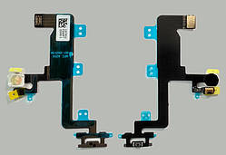 Шлейф кнопка вкл/викл, мікрофон і світлодіод фотоспалахи для iPhone 6 (original)