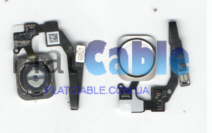 Шлейф кнопки Home + біла кнопка iPhone 5s, фото 1