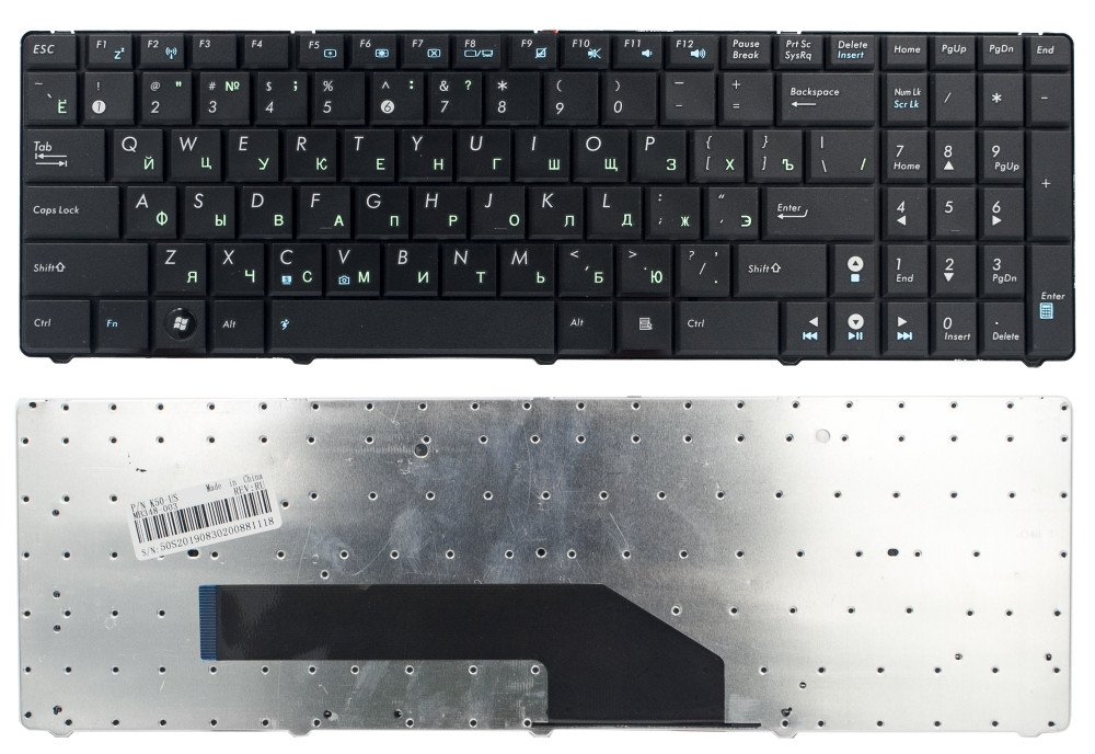 Клавіатура Asus K50IN