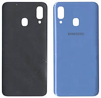 Кришка задня Samsung A405 Galaxy A40 Синя