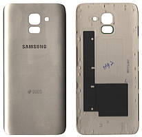Кришка задня Samsung J600 Galaxy J6 Золотистий