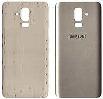 Кришка задня Samsung J810 Galaxy J8 2018 Золотистий