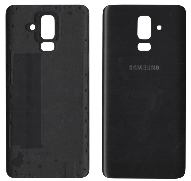 Кришка задня Samsung J810 Galaxy J8 2018 Чорна, фото 1