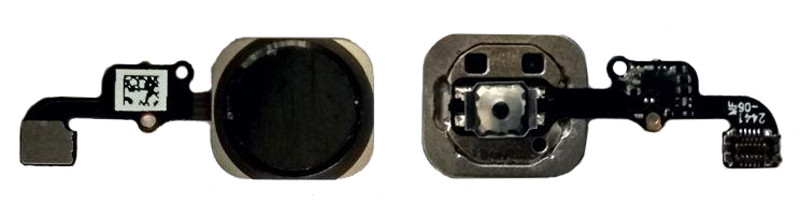 Шлейф кнопки Home + сканер і Чорна кнопка iPhone 6 оригінал (54), фото 1