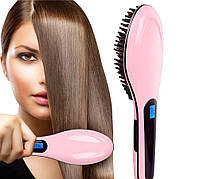 Электрическая расческа выпрямитель FAST HAIR STRAIGHTENER HQT-906 выравнивание волос расческой! BEST