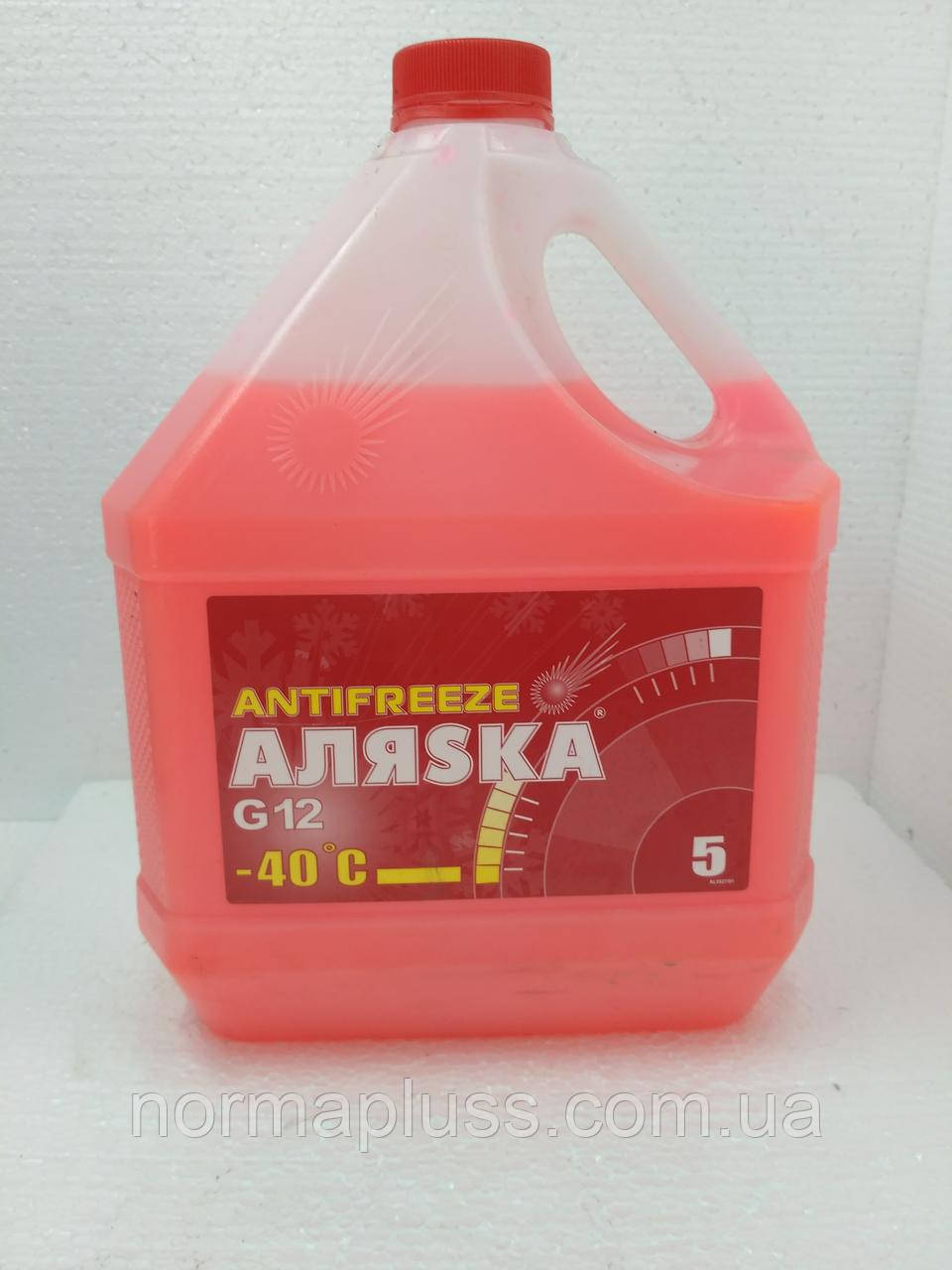 Антифриз червоний Аляска 4,9 кг