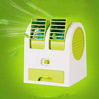 Мини-кондиционер Conditioning Air Cooler USB Electric Mini Fan, юсб кондиционер, мини вентилятор, нажимай
