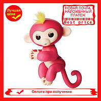 Интерактивная ручная обезьянка Fingerlings Happy Monkey Bella (red), хорошая цена