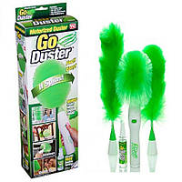 Щетка для удаления пыли Go Duster Гоу Дастер, нажимай