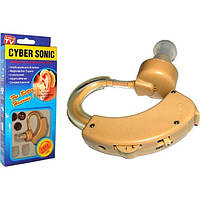 Слуховой апарат CYBER SONIC, Аппарат для слуха, Усилитель звука аппарат за ухом, Аппарат для слуха! BEST