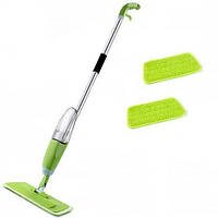 Швабра с распылителем Healthy Spray Mop зеленая, хорошая цена