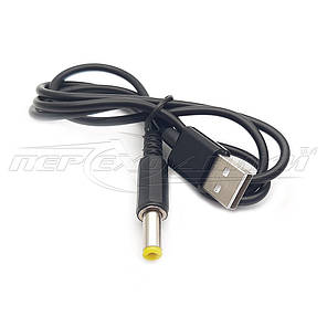 Кабель живлення USB to DC 5.5x2.1 мм, 0.9 м, фото 4