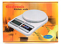 Весы кухонные электронные Electronic до 7 кг. + батарейки SF400, хорошая цена