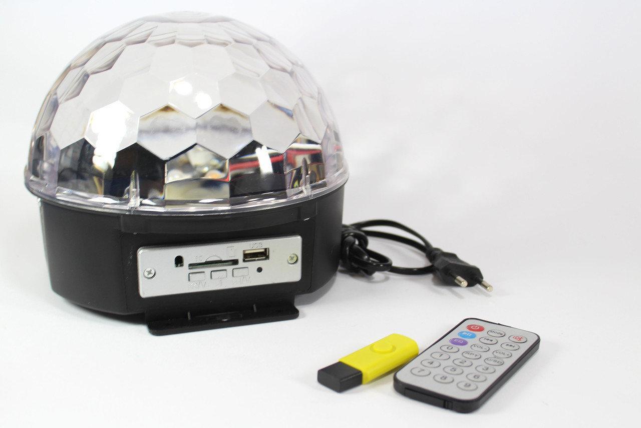 Диско-шар Musik Ball M6 + BT, хорошая цена - фото 2 - id-p1236632154