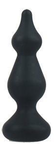 Anal Plug Adrien Lastic Amuse Mini Black (S) з двома переходами, макс. діаметр 3см, фото 1