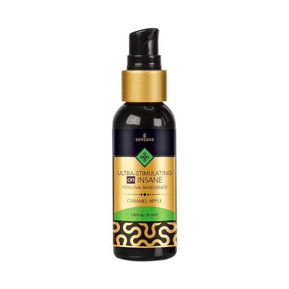 Sensuva Hybrid -Bate Mublicant -Ultra -stimulating на божевільному карамельному яблуку (57 мл)