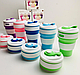 Стакан розкладний силіконовий 350ml collapsible coffee cup - фото 6 - id-p1236645226