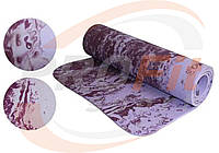 Yoga mat PER 8 мм однослойный + чехол Фиолетовый