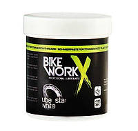Густая смазка для подшипников BikeWorkx Lube Star White PTFE, с тефлоном (100 г)