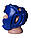 Боксерський шолом тренувальний PowerPlay 3043 Синій XL, фото 5
