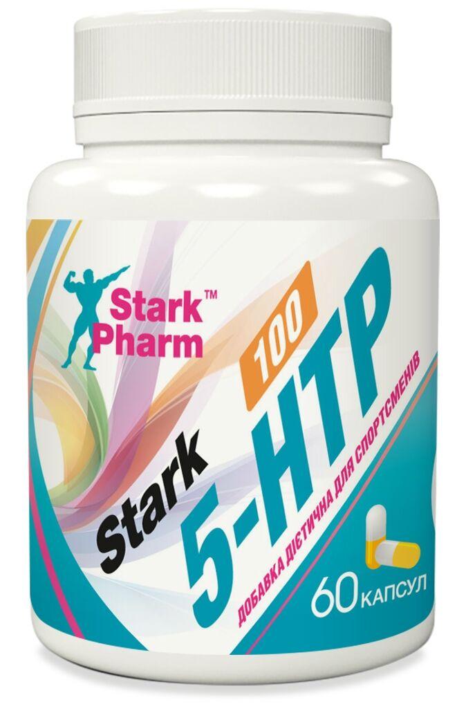 Скажи депресії НІ!!! Stark Pharm — 5-HTP 100 мг (60 капсул) бустер серотоніну
