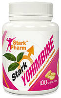 Жироспалювач проблемних зон Stark Pharm - Yohimbine 10 мг (100 таблеток)