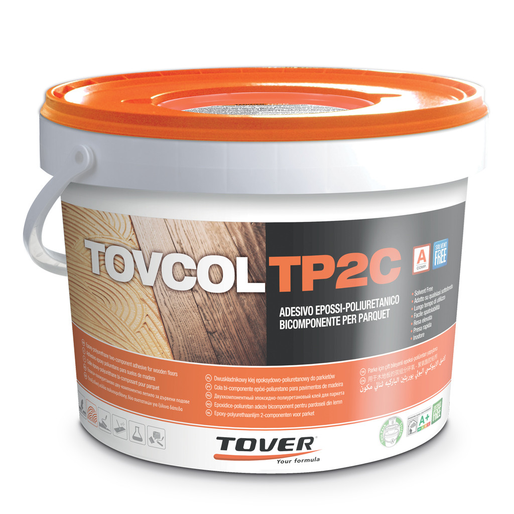 Двухкомпонентный эпоксидно-полиуретановый клей Tover Tovcoll TP2C - 10 кг. - фото 2 - id-p1236718821