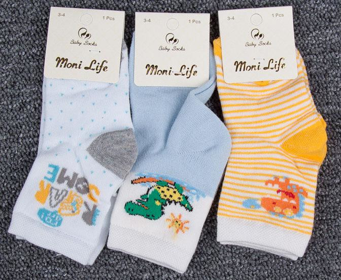Носки носочки детские хлопковые весна-осень Moni life размер 3-4 лет