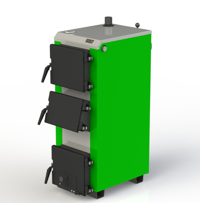 Твердопаливний побутовий котел Kotlant КО-14 кВт 3Д базова комплектація