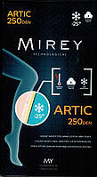 Очень теплые махровые колготки Mirey 250 den ARTIC Черный, 5