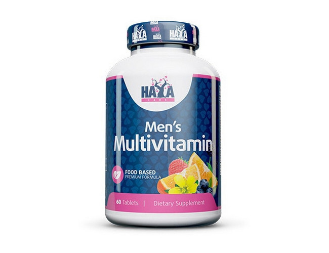 Вітаміни для чоловіків Haya Labs men's Multivitamin 60 таб