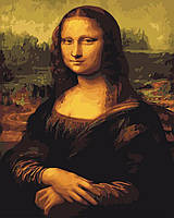 Картина за номерами "Мона Ліза" BrushMe полотно на підрамнику 40x50см G241