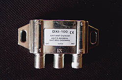 Сумматор-ділювач супутникового та ефірного сигналів-диплексер SAT-TV DXI-100 wo/case