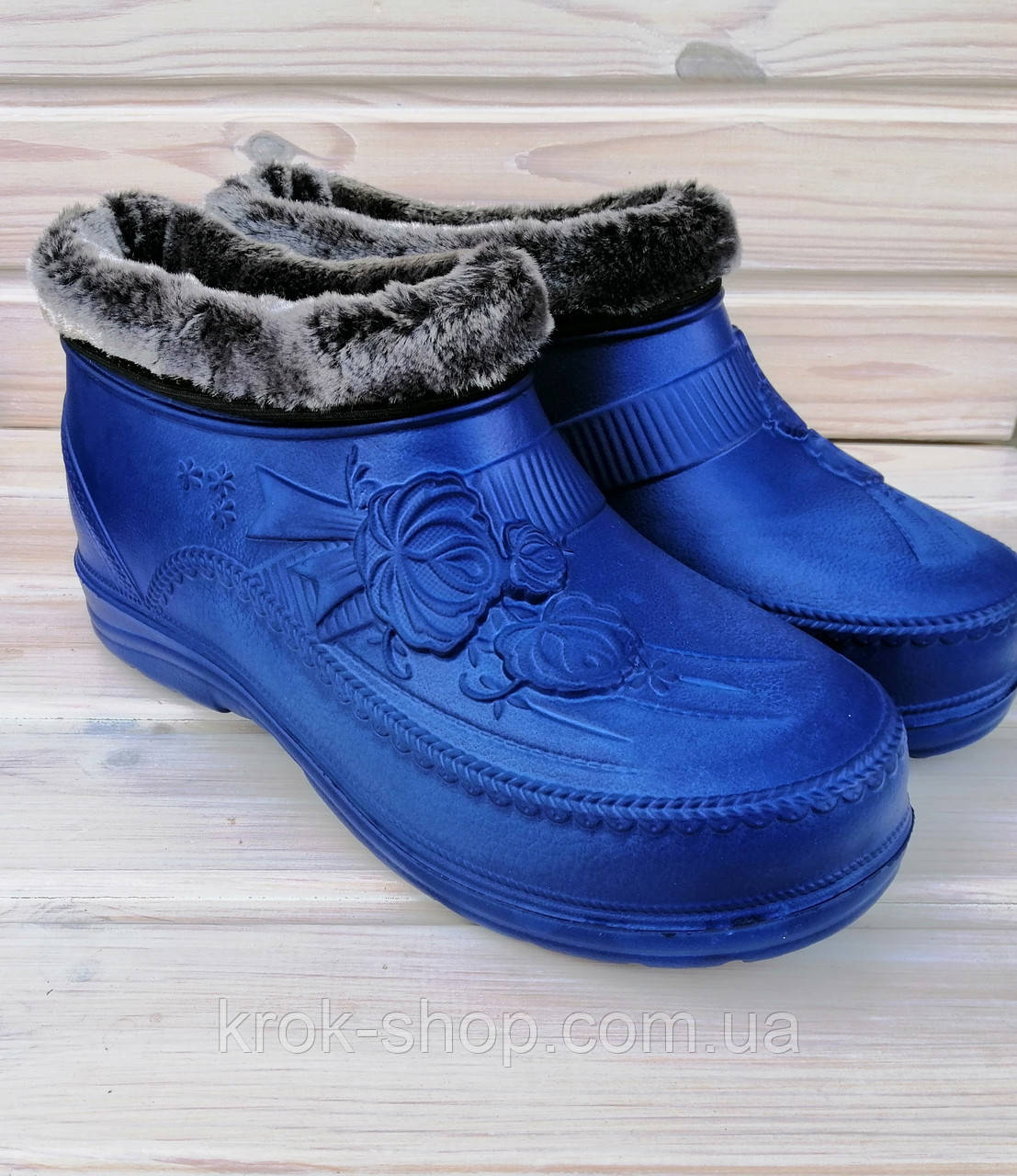 Галоші жіночі на хутрі Гіпаніс гуртом, фото 1