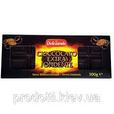 Черный Шоколад Dolciando Cioccolato Extra Fondente, 500 г