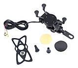 Мото тримач телефону на дзеркало, фото 4