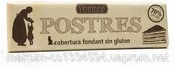 Шоколад Torras Postres без глютену, 70% какао, 300 г