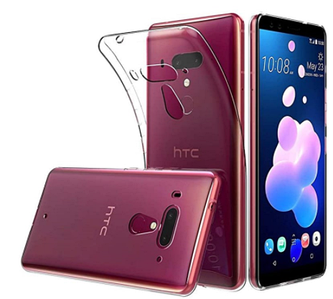 Ультратонкий 0,3 мм чохол для HTC U12 Plus прозорий