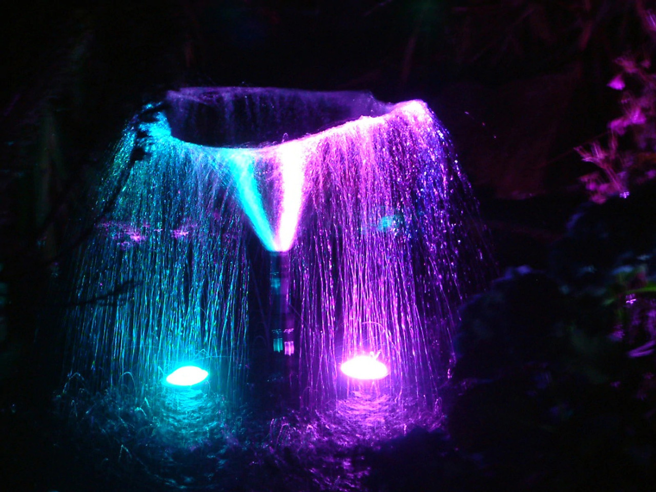 Цветная подсветка для фонтана, пластмасса, 5 Вт, 220В - фото 2 - id-p745378145